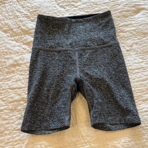 Beyond Yoga Charcoal Bike Shorts